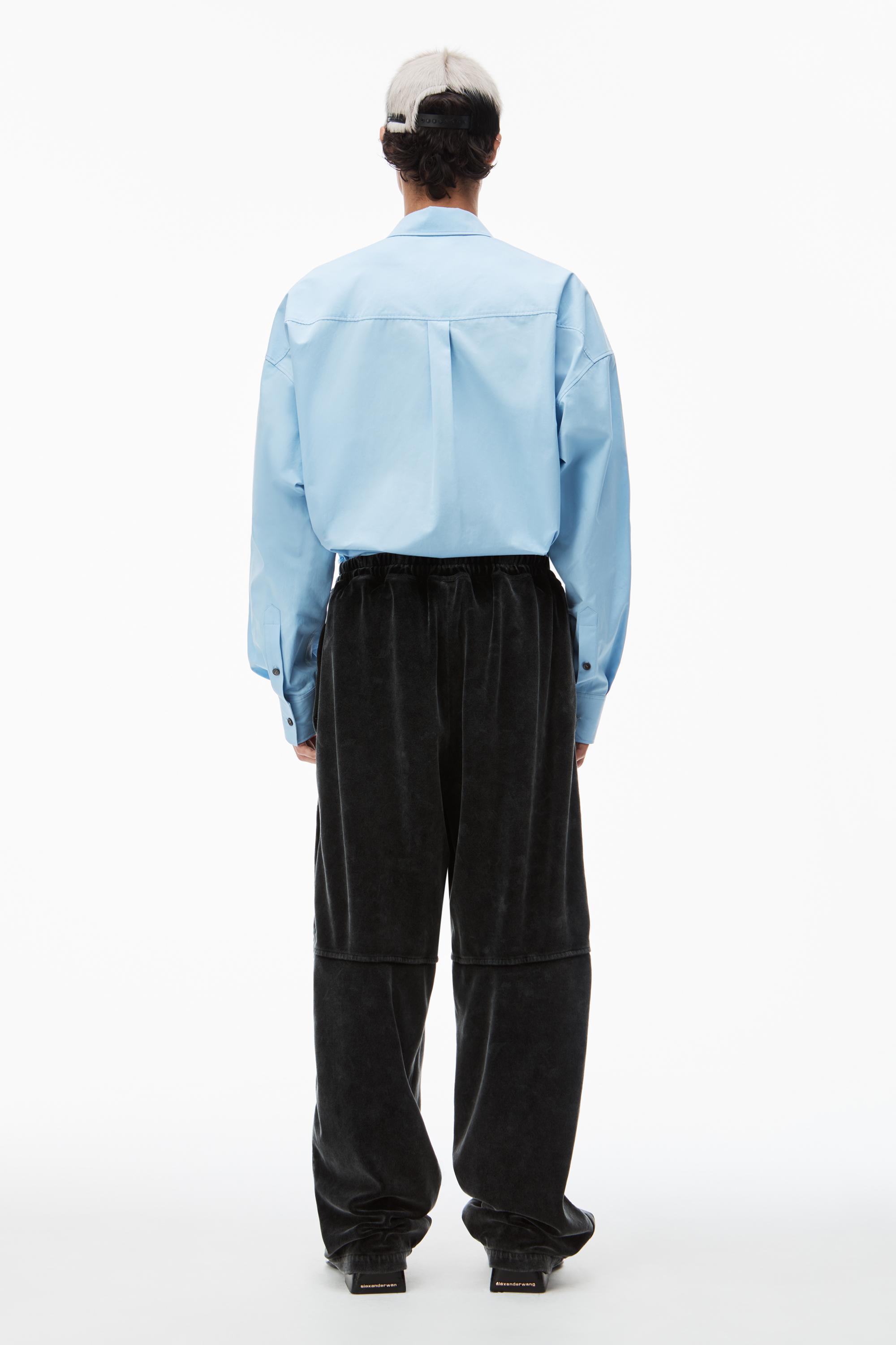 Logo Track Pant In Velour Product Image