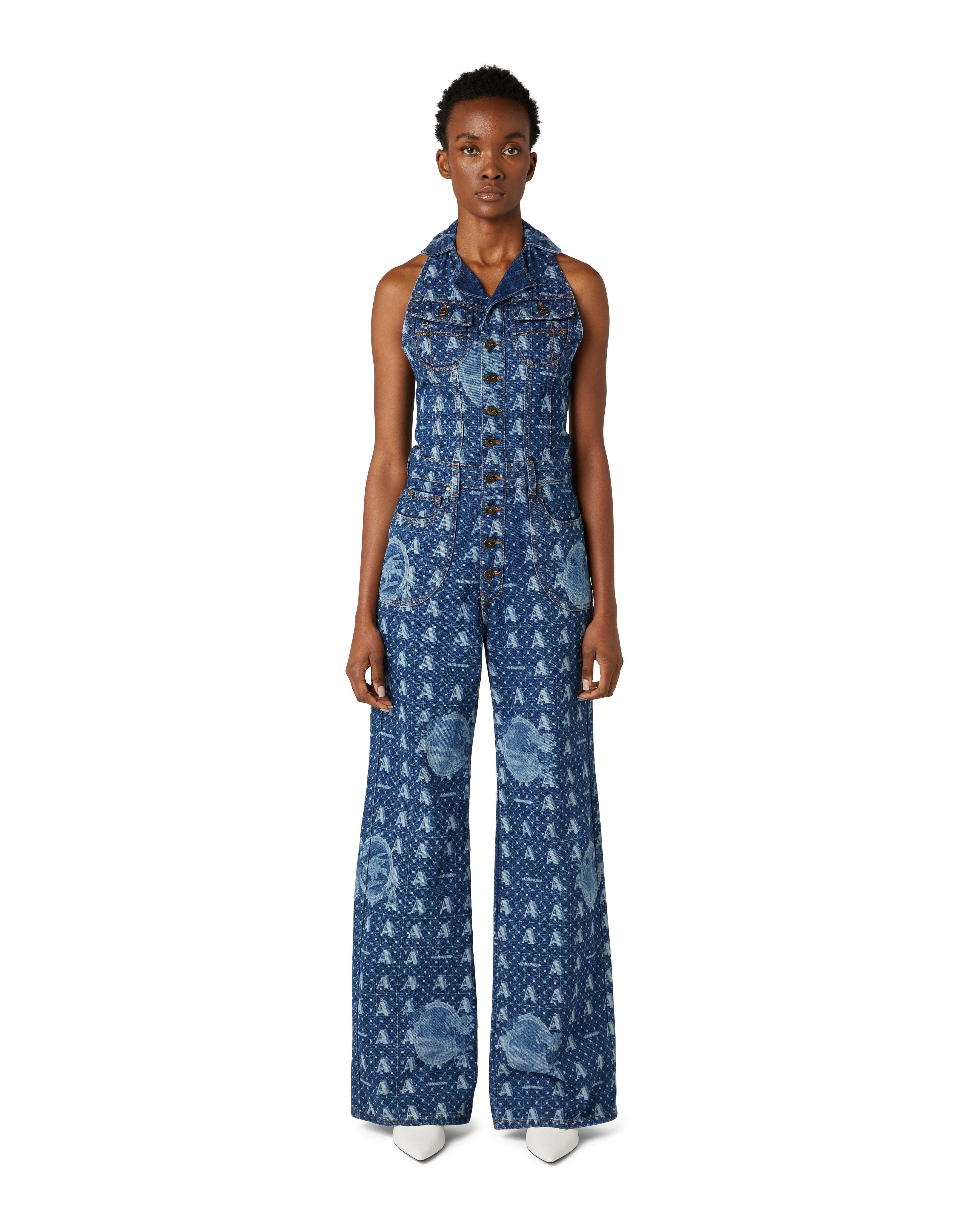 Mombasa Denim Jumpsuit Female Product Image