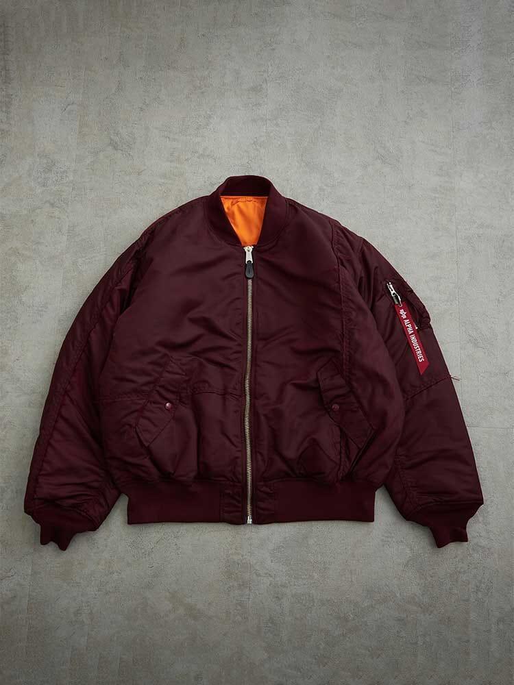 ALPHA X MASTERMIND MA-1 BOMBER JACKET Male Product Image