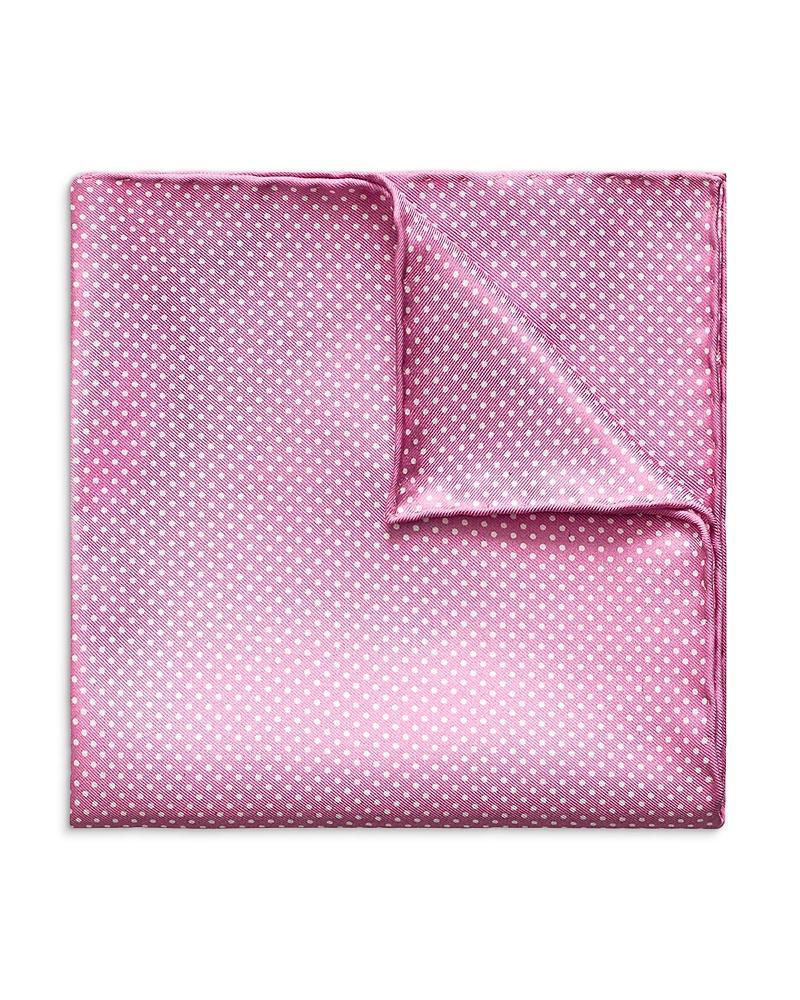 Mens Silk Polka Dot Pocket Square Product Image