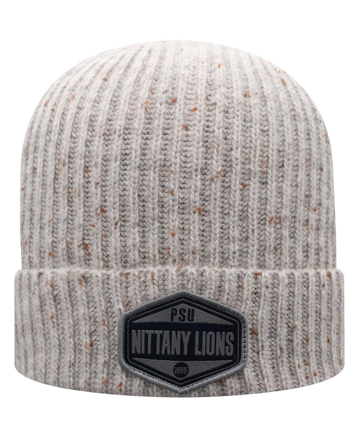 Mens Top of the World Gray Penn State Nittany Lions Alp Cuffed Knit Hat Product Image