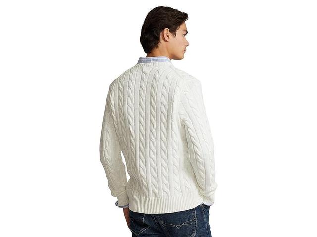 Polo Ralph Lauren Cable-Knit Cotton Sweater Men's Clothing Product Image