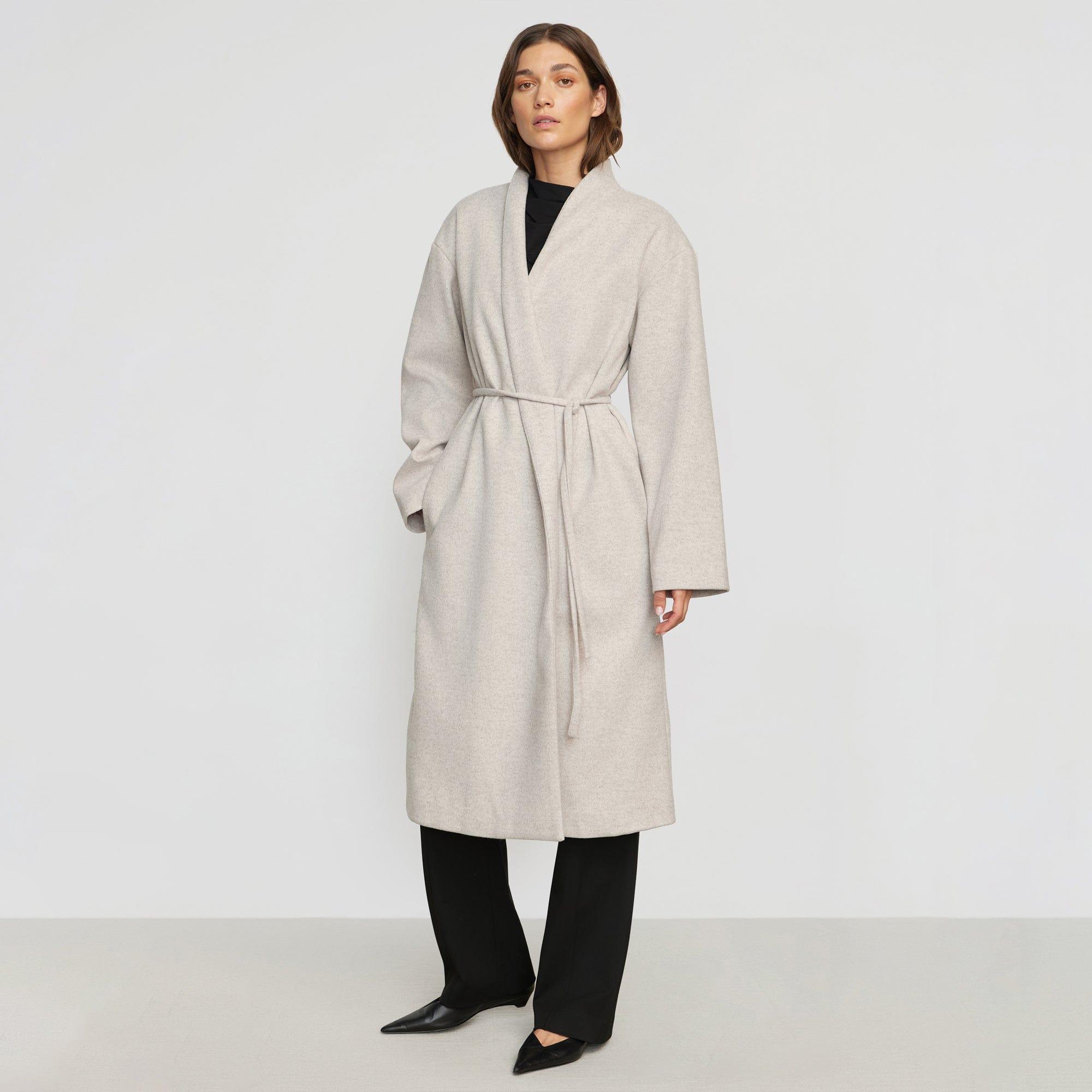 Reagan Oversized Tie-Front Coat Product Image