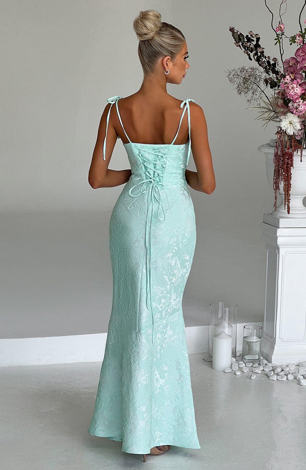 Whitney Maxi Dress - Mint Product Image