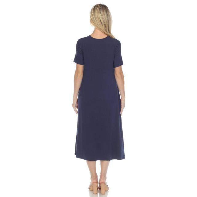 Short Sleeve Midi Dress Product Image