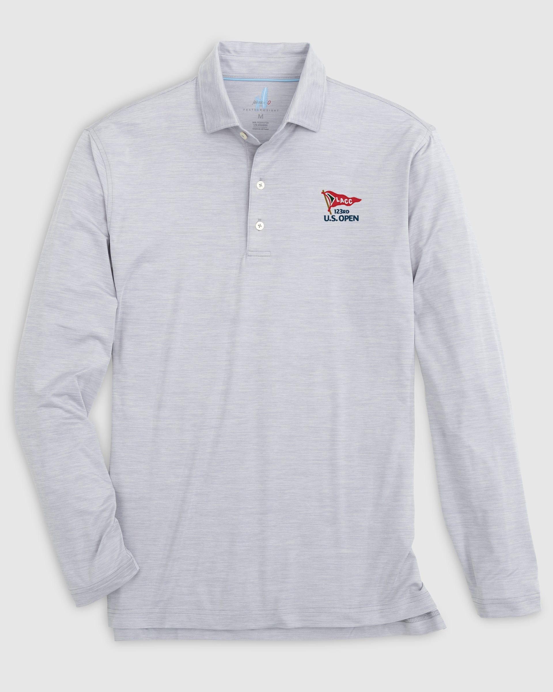 123rd U.S. Open Swing Long Sleeve Featherweight Polo Product Image