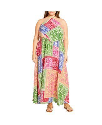 Plus Size Love Anthem Maxi Dress Product Image