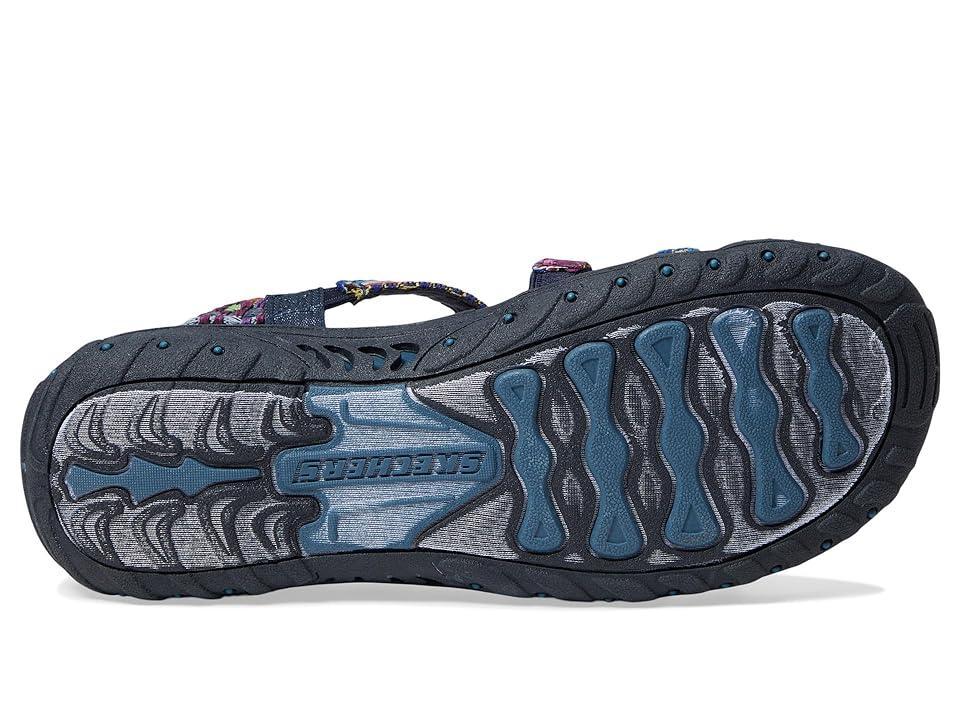 Skechers Reggae Sew Me Womens Sandals Blue Team Product Image