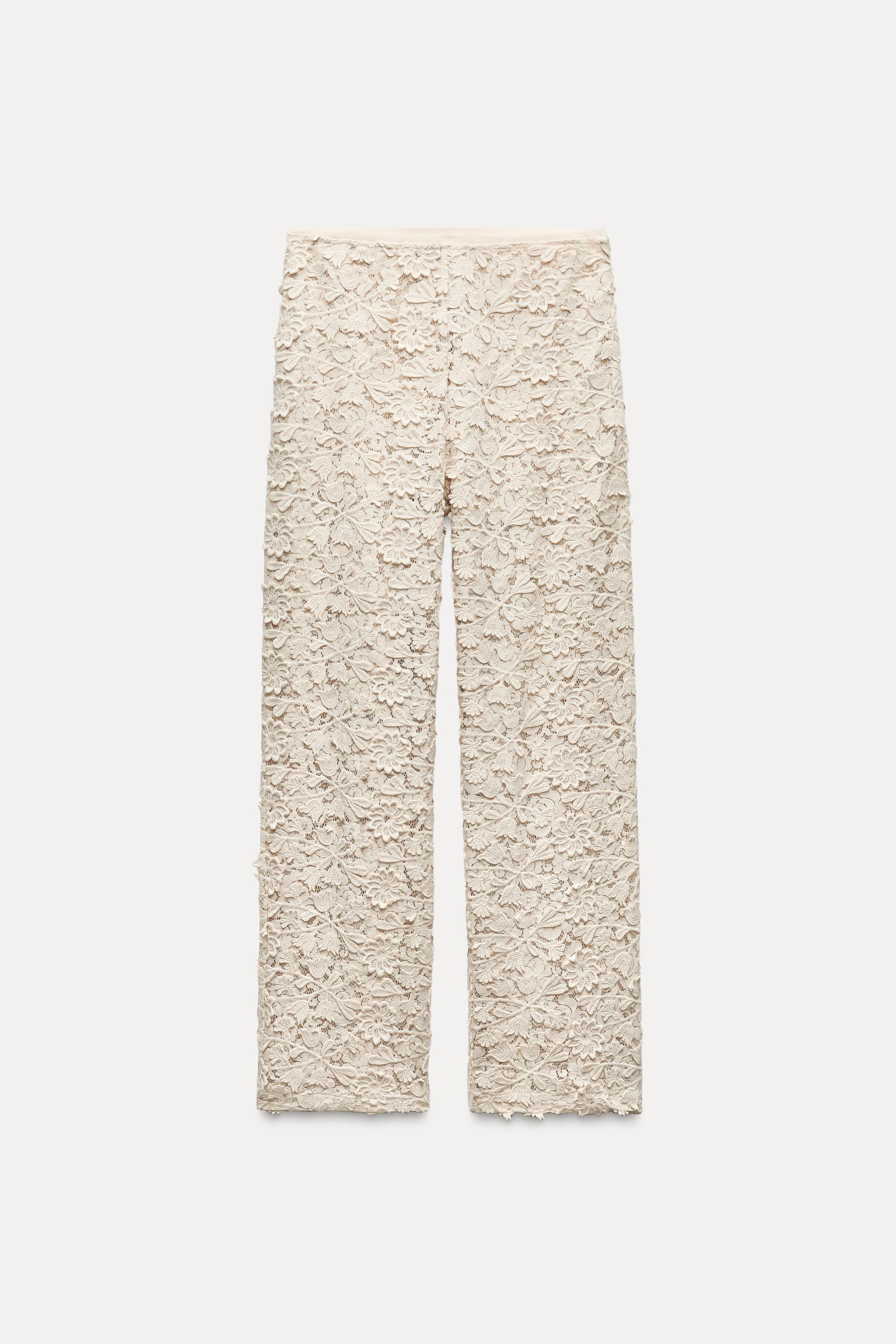 FULL LENGTH CROCHET PANTS Product Image