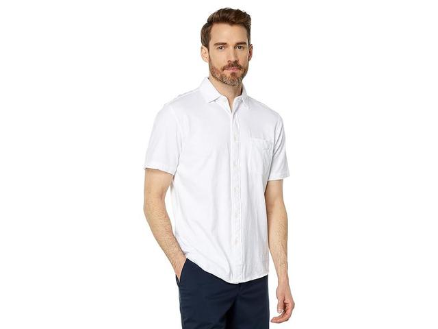 Faherty Short Sleeve Knit Seasons Shirt Men's Clothing Product Image