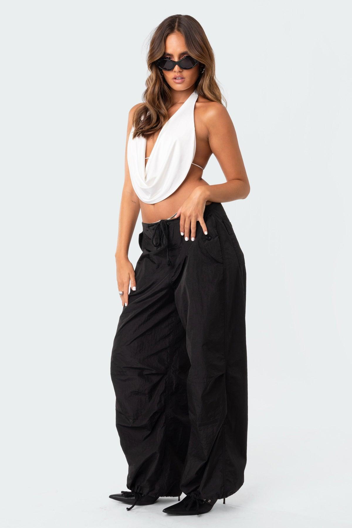 Monique Cropped Open-Back Top Product Image