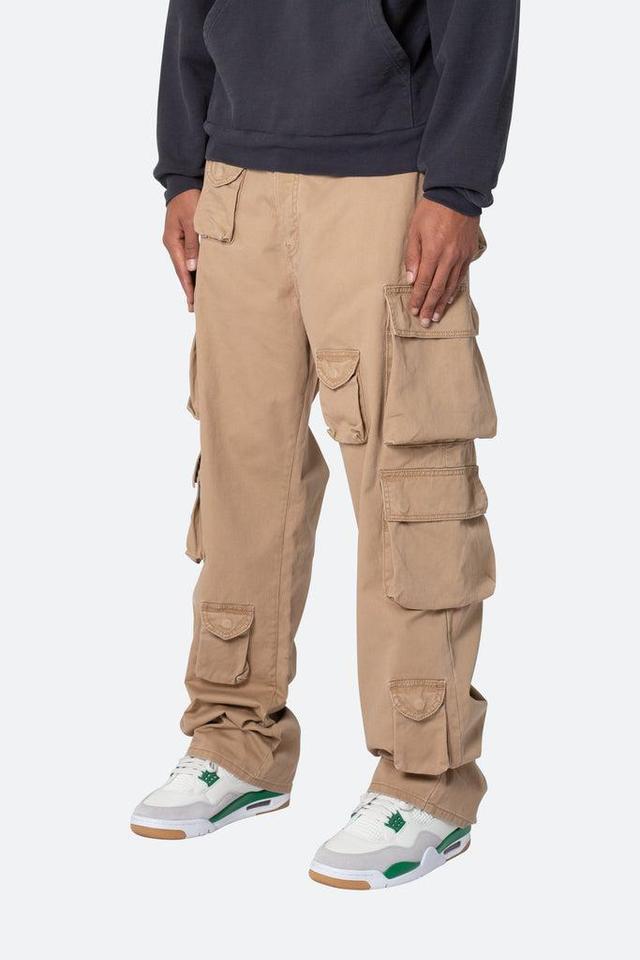 Baggy Cargo Pants - Khaki Product Image