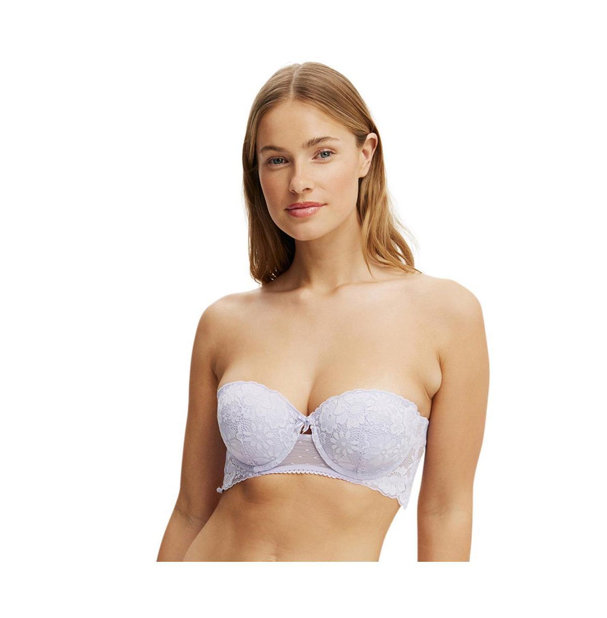 Cotton On Womens Holly Lace Strapless Push Up2 Bra Product Image