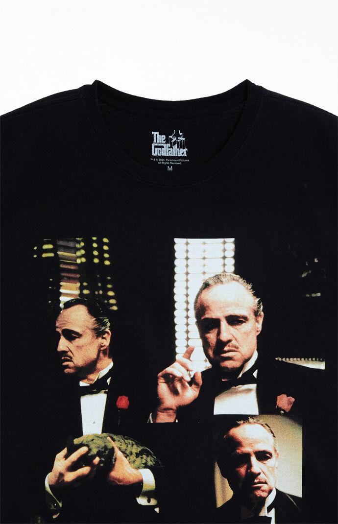 Men's The Godfather Collage T-Shirt Product Image