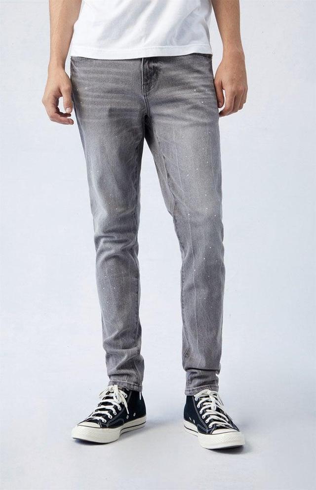 PacSun Mens Comfort Stretch Stacked Skinny Jeans Product Image