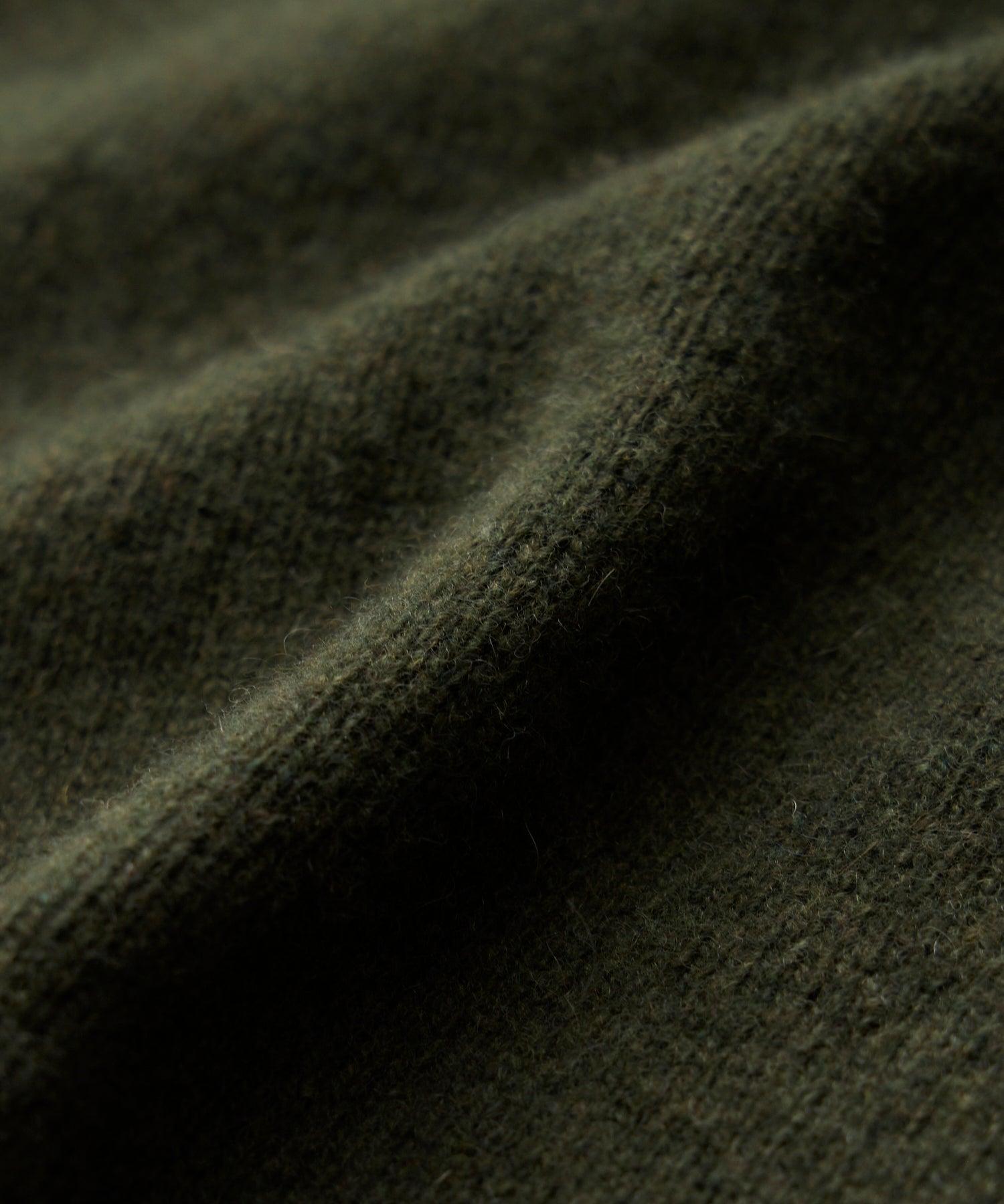 Nomad Cashmere Crewneck in Olive Product Image