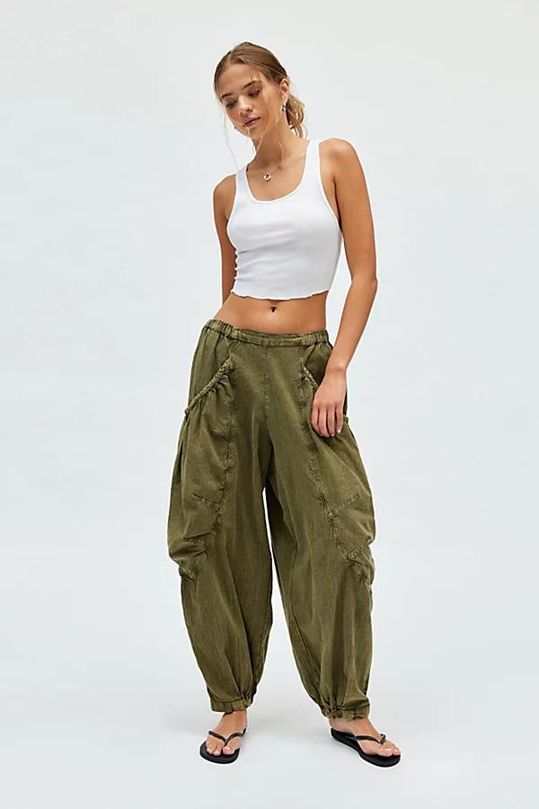 BDG Em Linen Balloon Pant Womens at Urban Outfitters product image