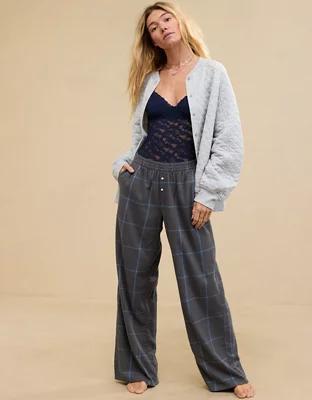 Aerie Off-Duty Flannel Trouser PJ Product Image