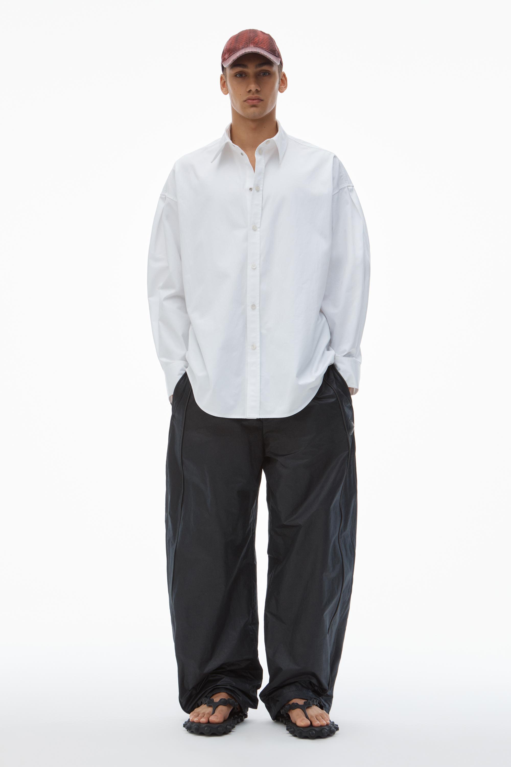 Classic Button-up Shirt In Cotton Product Image