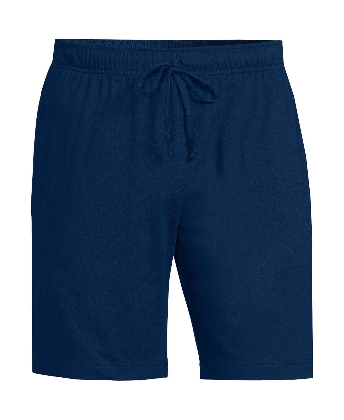 Lands End Mens Knit Jersey Pajama Shorts Product Image