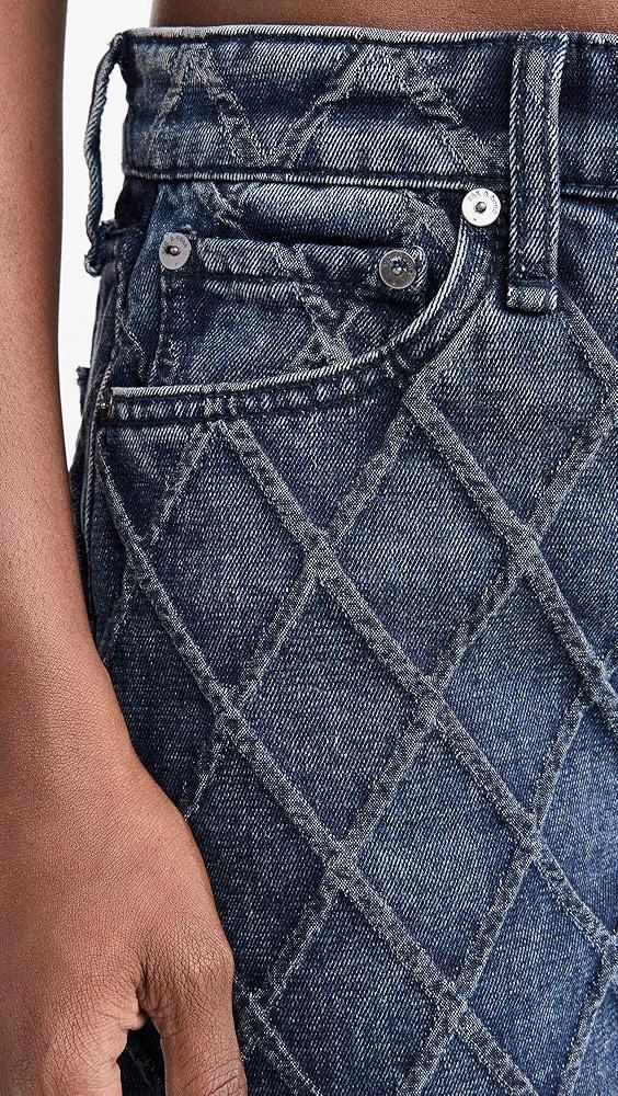 rag & bone Logan Quilted Jeans | Shopbop Product Image