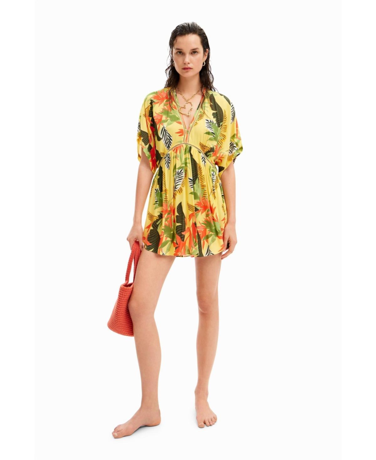 Desigual Womens Tropical tunic dress Product Image