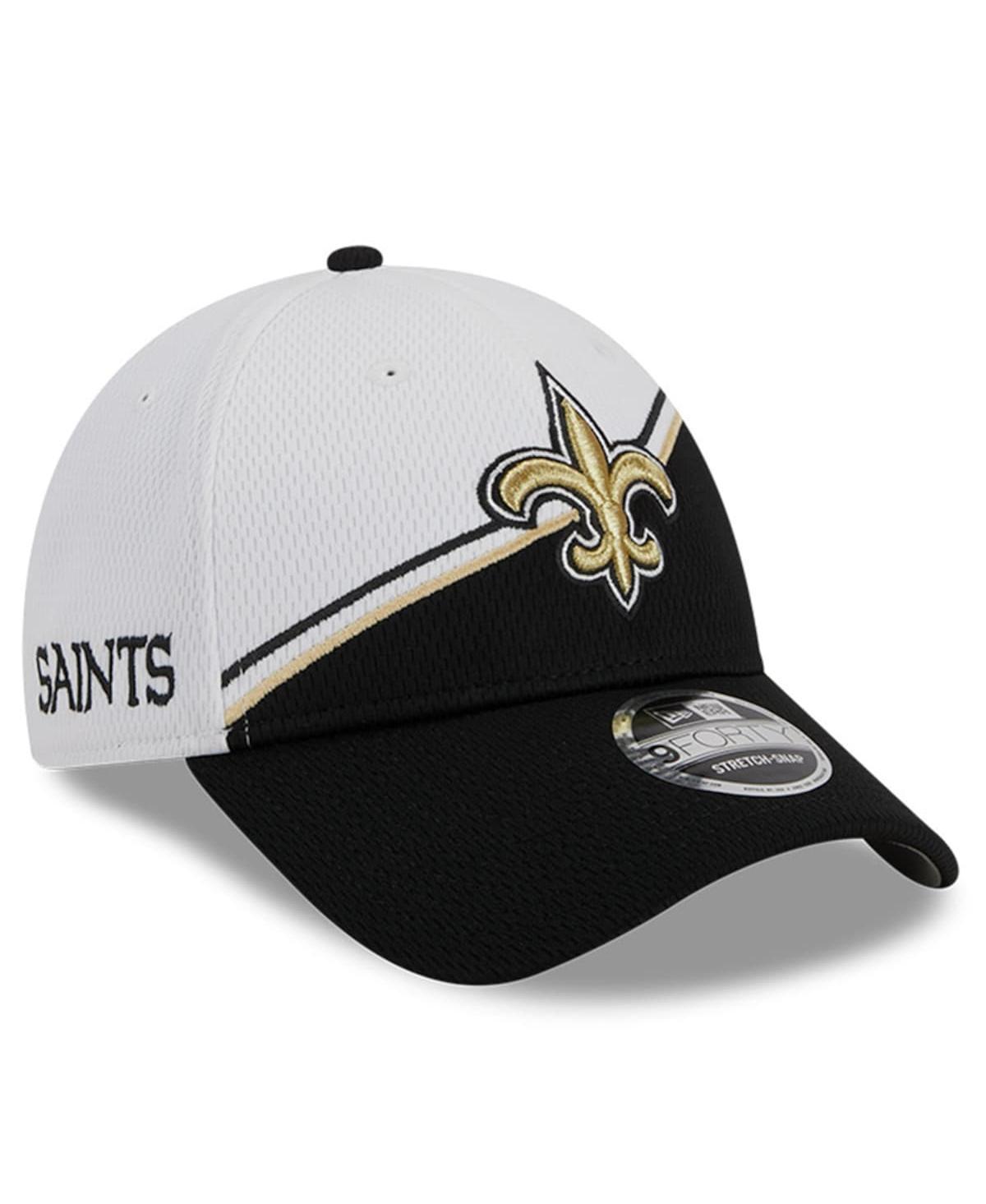 Mens New Era /Black New Orleans Saints 2023 Sideline 9FORTY Adjustable Hat Product Image