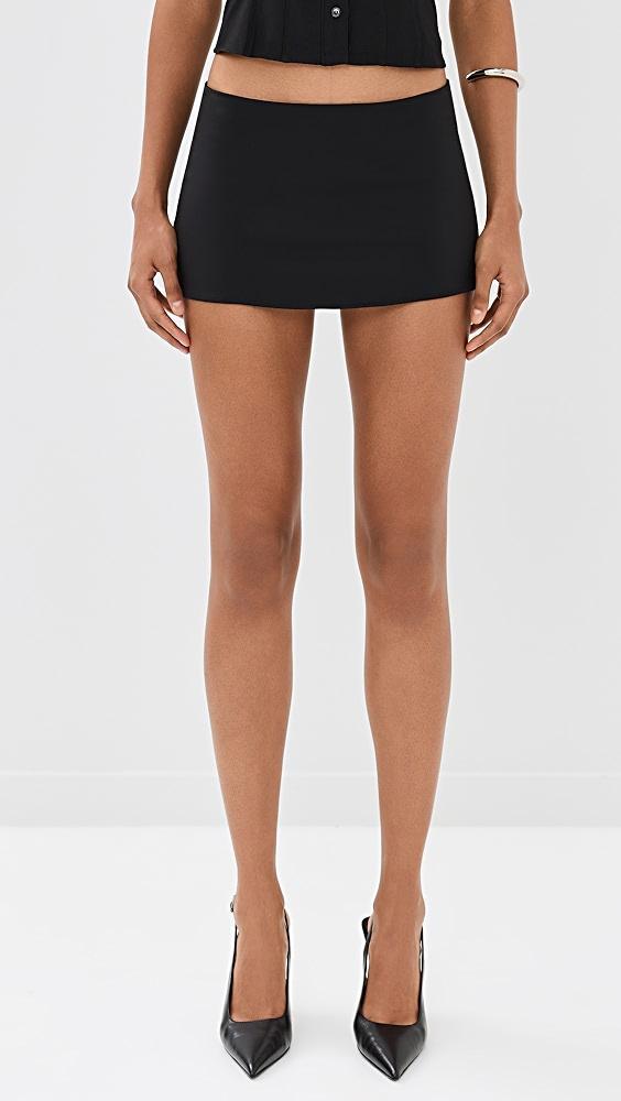 GUIZIO Micro Mini Stretch Skirt | Shopbop Product Image