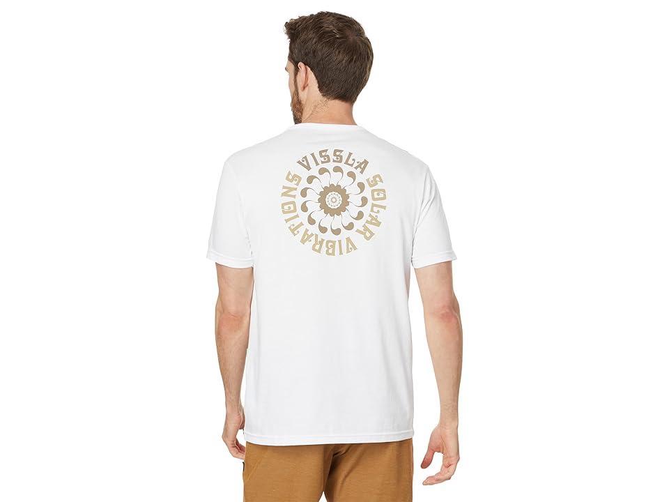 VISSLA Solar Spirals Organic Short Sleeve Tee Men's Clothing Product Image