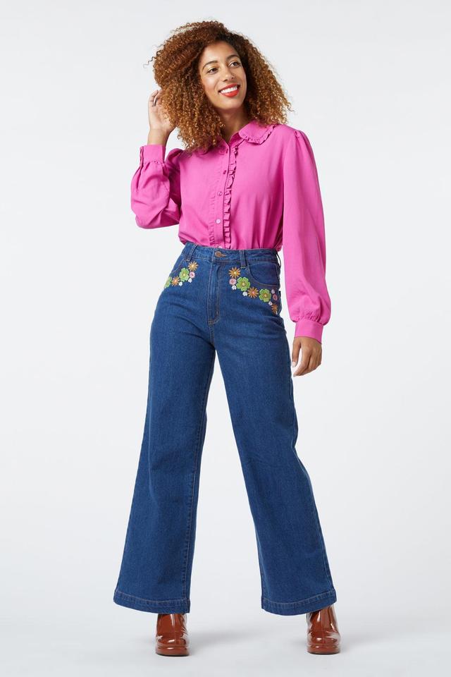 Bridgette Embroidered Jean Product Image