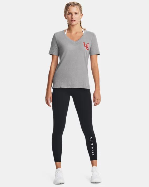 Women's UA Performance Cotton Collegiate V-Neck Product Image