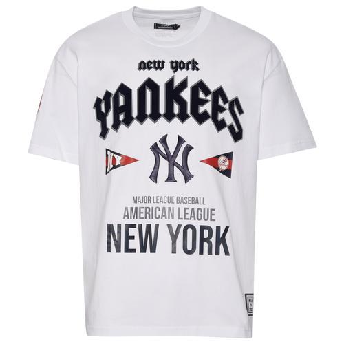 Pro Standard Mens Pro Standard Yankees City Tour T-Shirt - Mens White/White Product Image