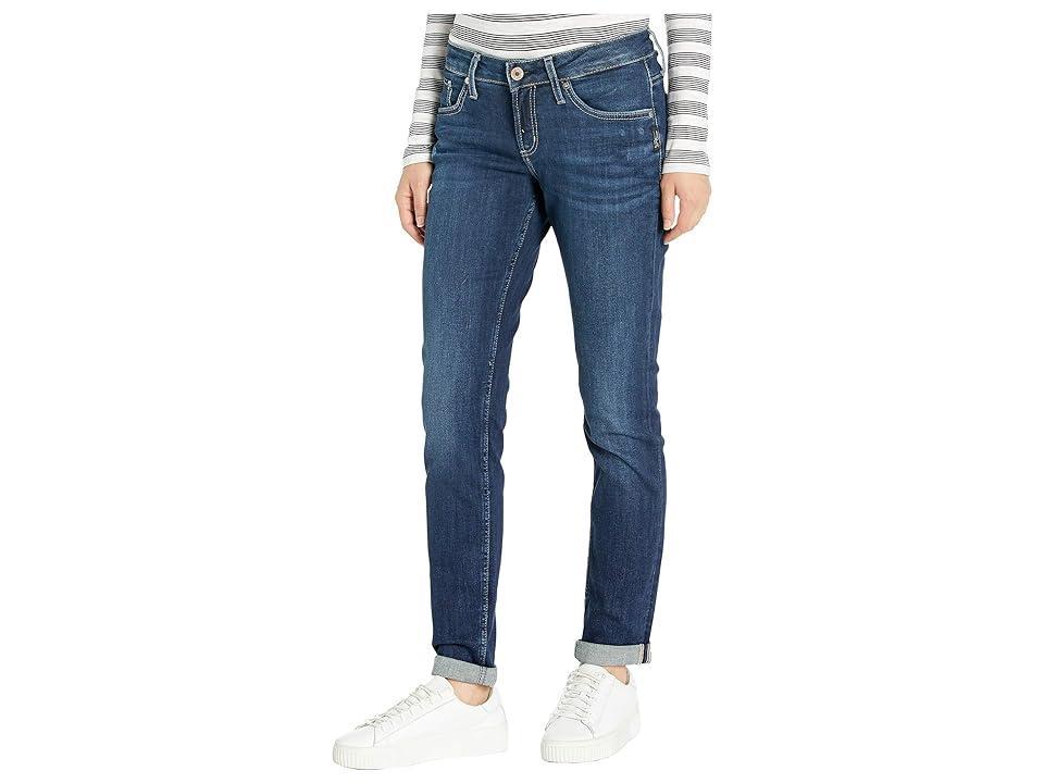 Silver Jeans Co. Boyfriend Ankle Straight Leg Jeans Product Image