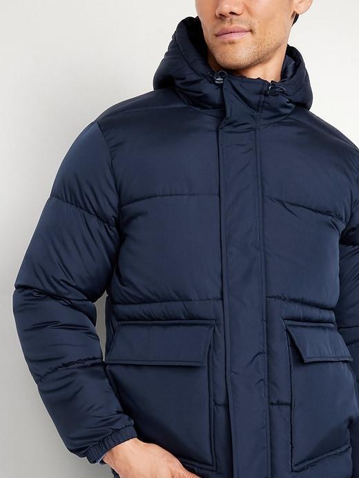 Hooded Puffer Jacket Product Image