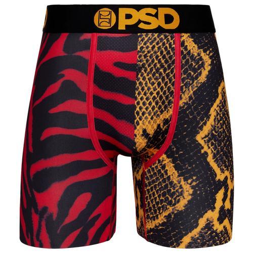 PSD Mens PSD Graphic Briefs - Mens Orange/Black/Red Product Image