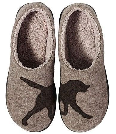 L.L.Bean Daybreak Scuff Dog Motif 2 Slippers Product Image