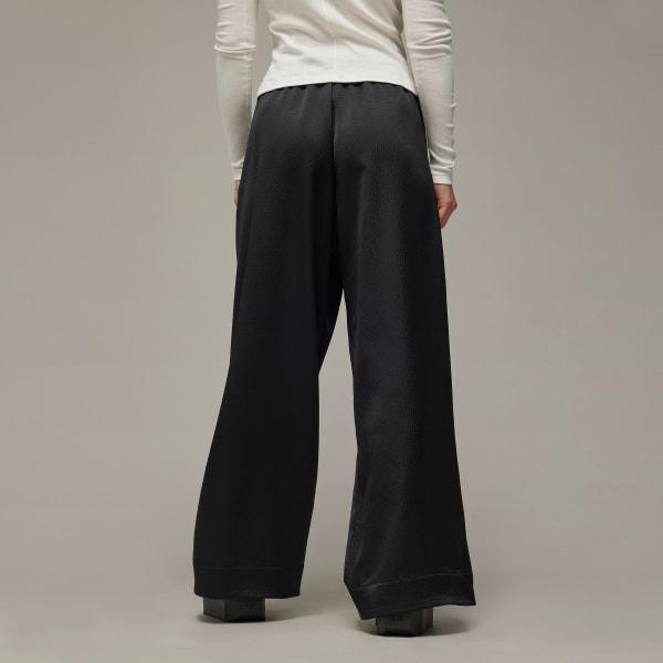 Y-3 Wide Leg Tech Seersucker Pants Product Image