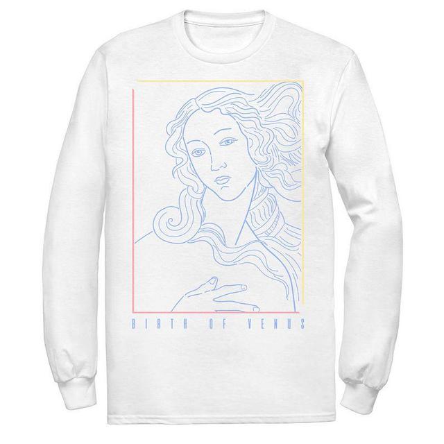 Mens Fifth Sun Birth Of Venus Line Art Portrait Tee Product Image