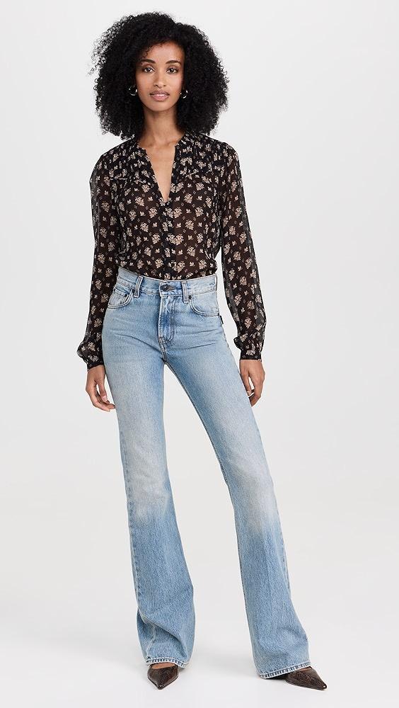 PAIGE Monika Blouse | Shopbop Product Image