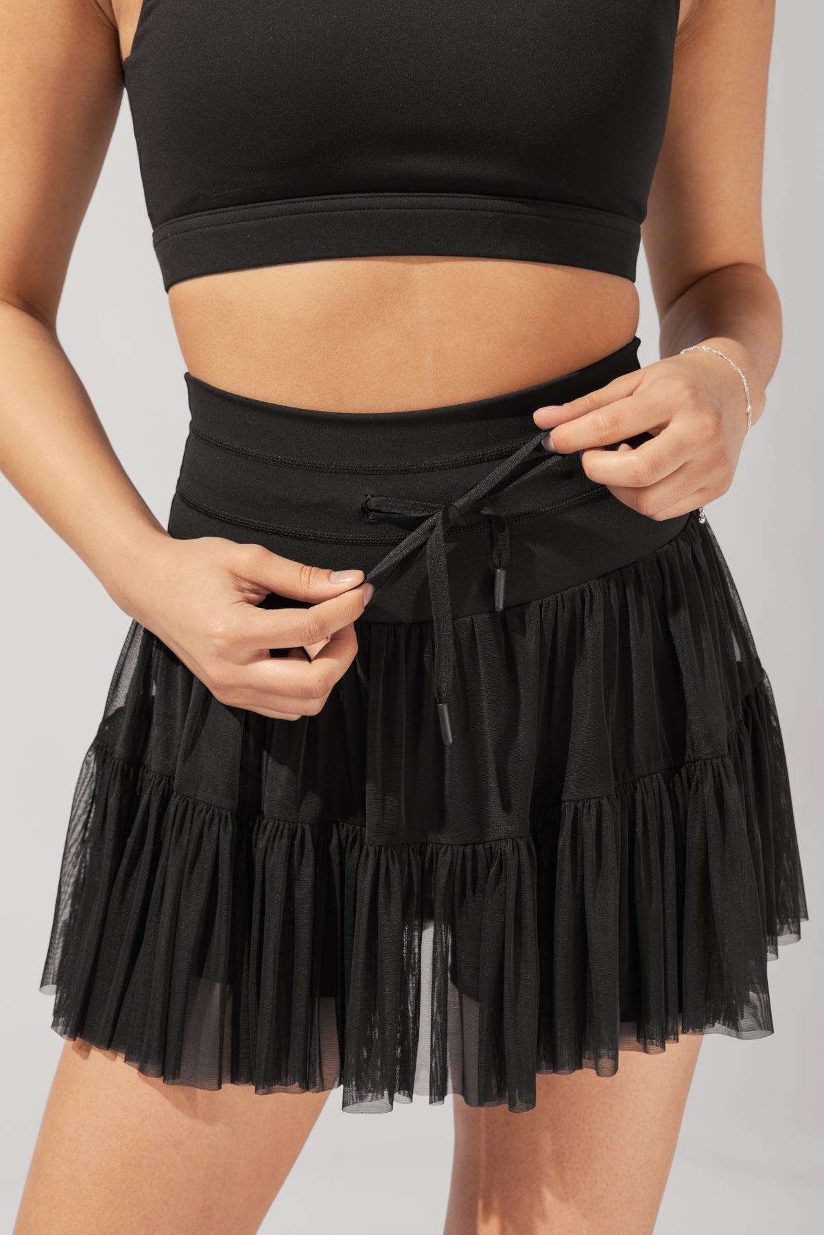 Pirouette Skort - Black Product Image