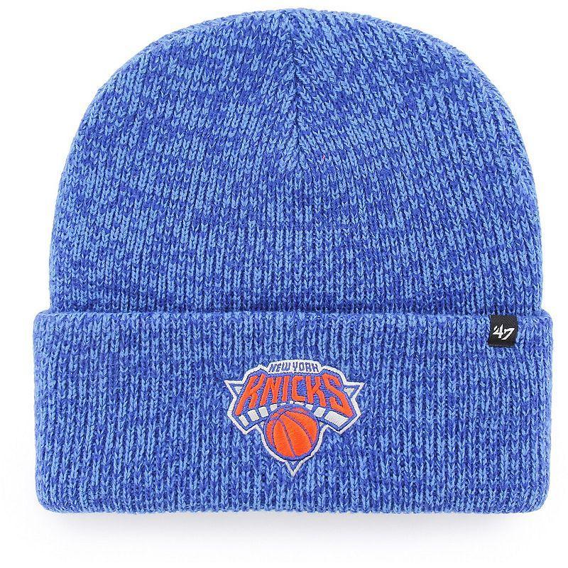 Mens 47 New York Knicks Brain Freeze Cuffed Knit Hat Product Image