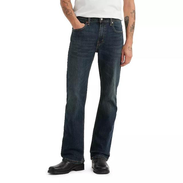 Mens Levis 527 Stretch Slim Bootcut Jeans Product Image