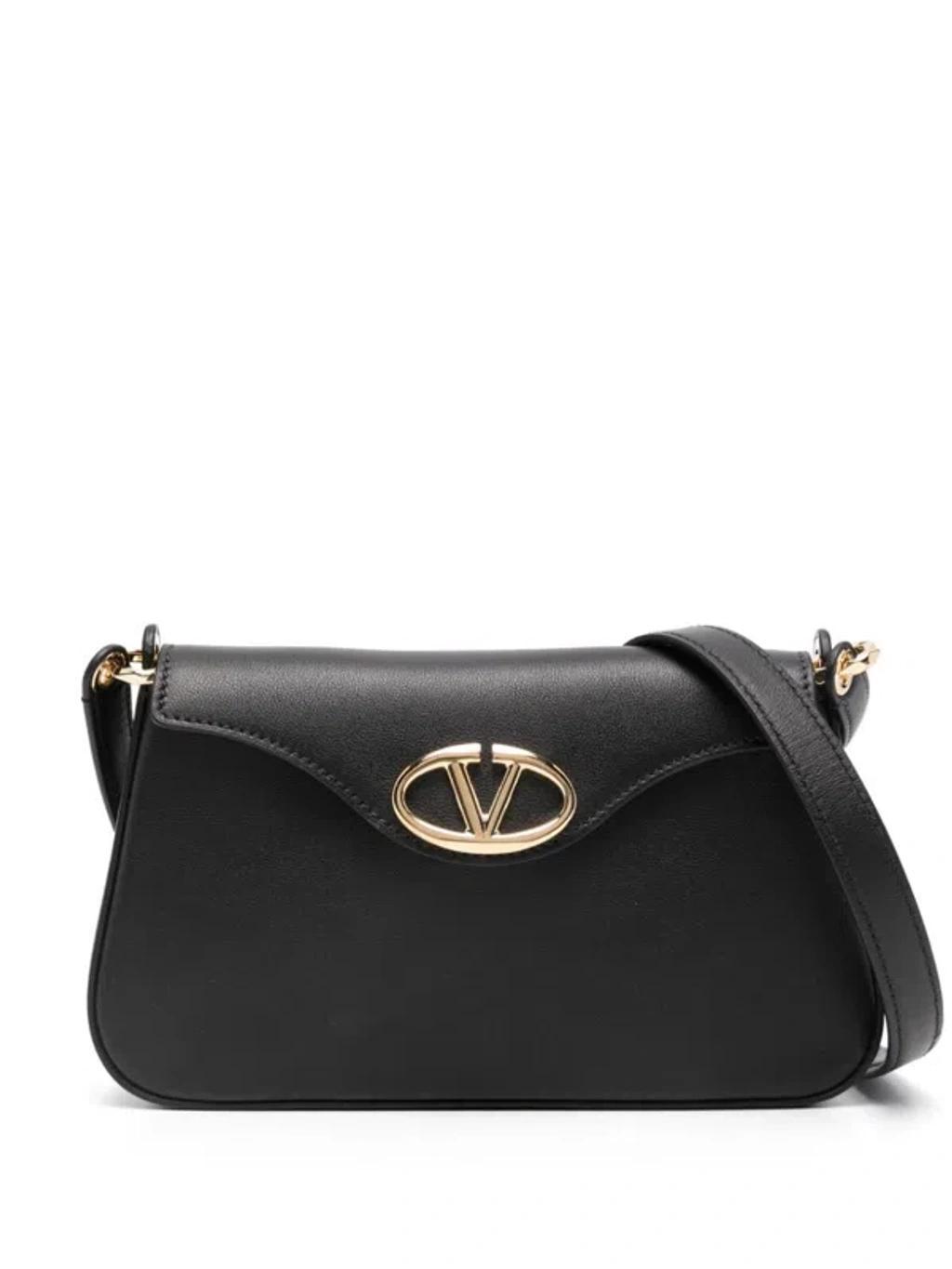 VALENTINO GARAVANI V Logo Bold Leather Mini Bag Product Image