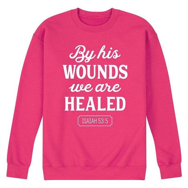 Mens By His Wounds Isaiah Fleece Sweatshirt Product Image