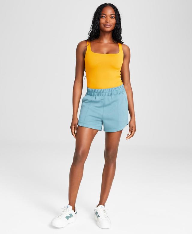 And Now This Womens High Rise Pull-On Scuba Shorts, Created for Macys Product Image