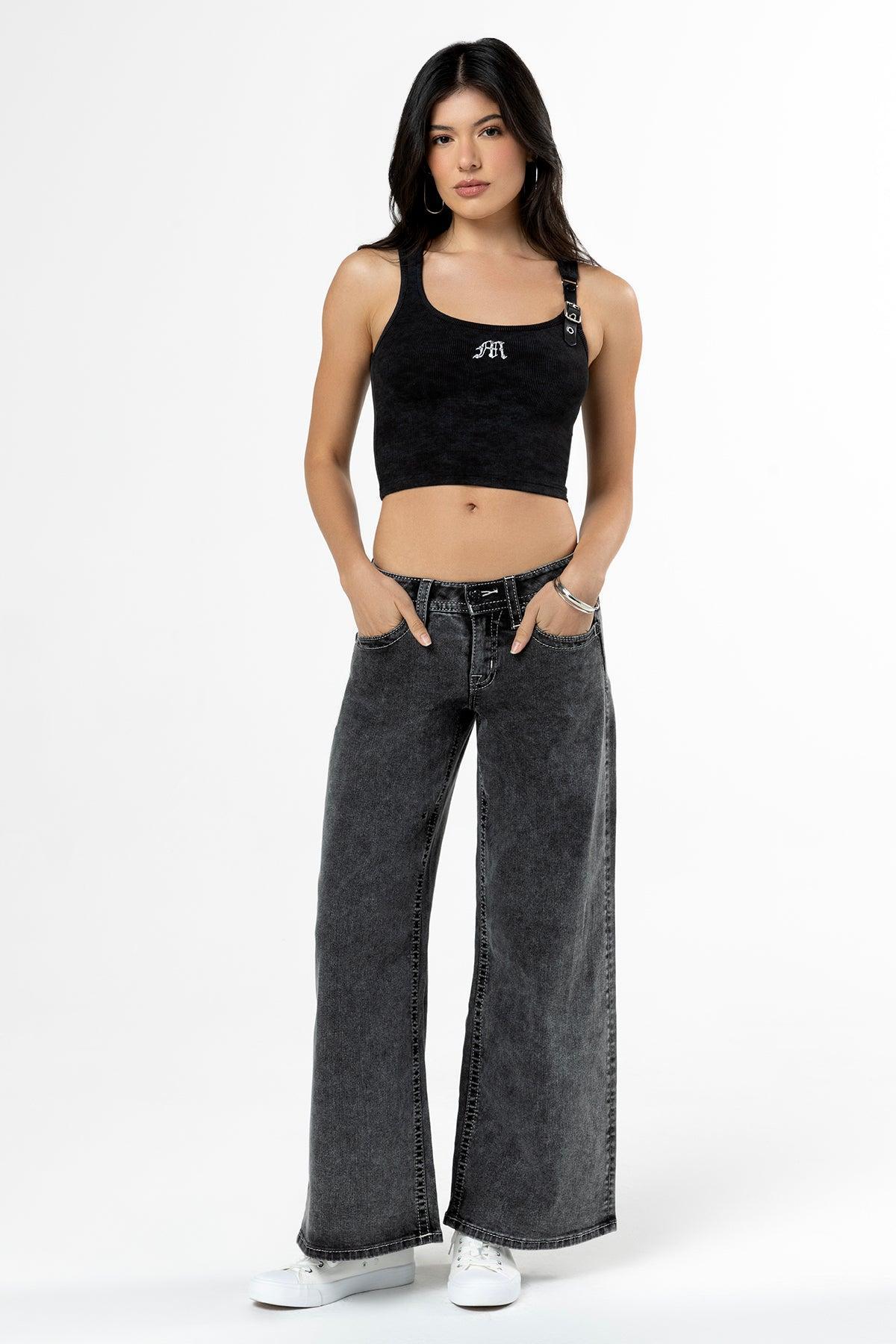 Miss Fleur Wide Leg Jeans Product Image