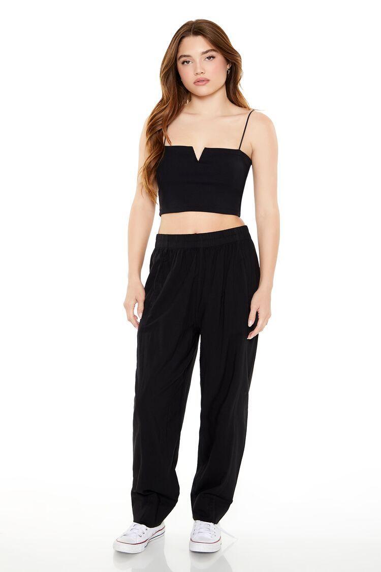 High-Rise Straight-Leg Pants | Forever 21 Product Image