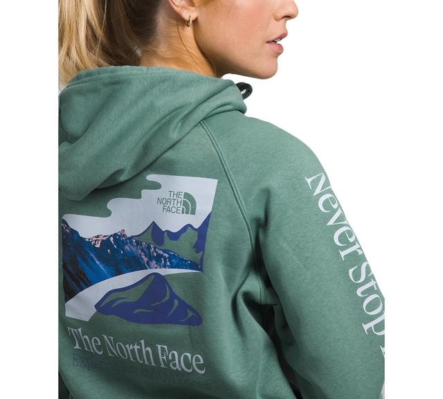 The North Face Womens Places We Love Graphic Fleece Hoodie Product Image