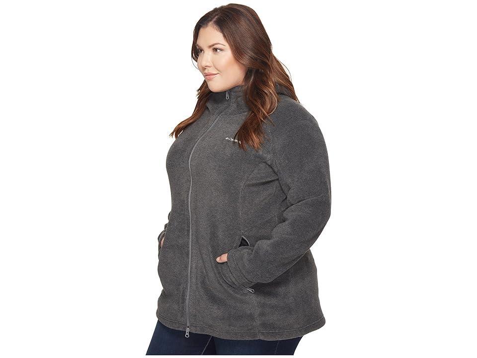 Columbia Women s Benton Springs II Long Fleece Hoodie - Plus Size- Product Image