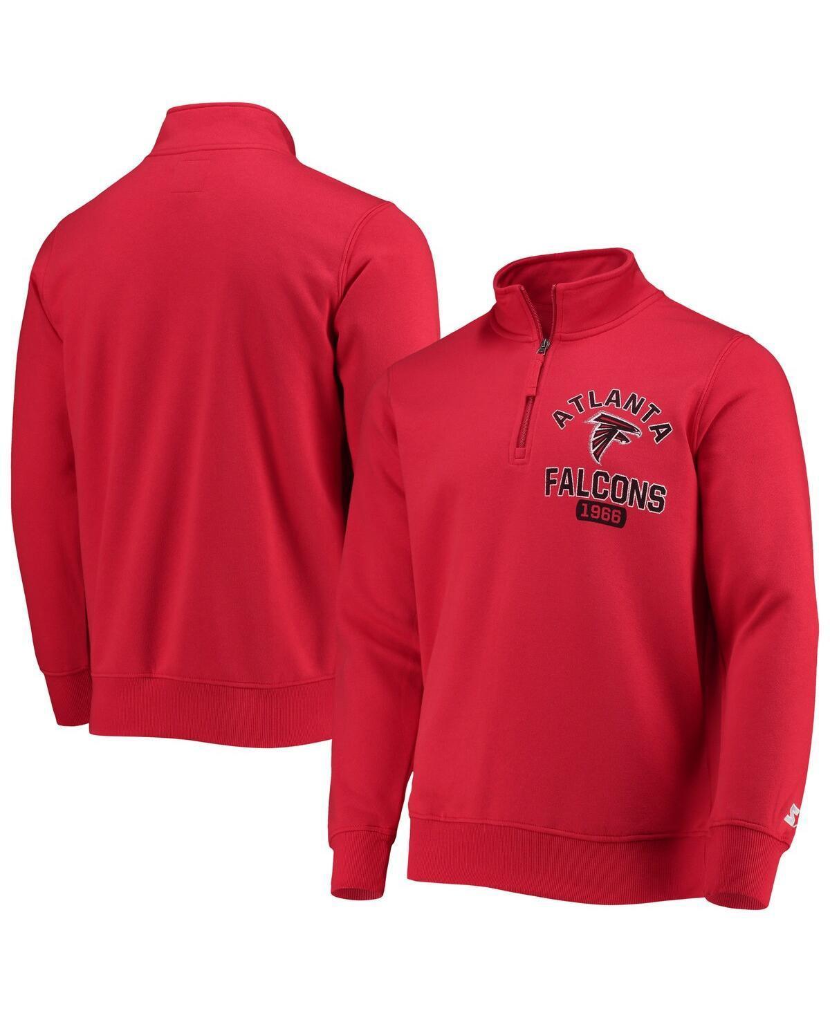 Mens Starter Atlanta Falcons Heisman Quarter-Zip Jacket Product Image